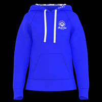 OCM Hooded Pullover - Women's - Blue & White - CA Voting