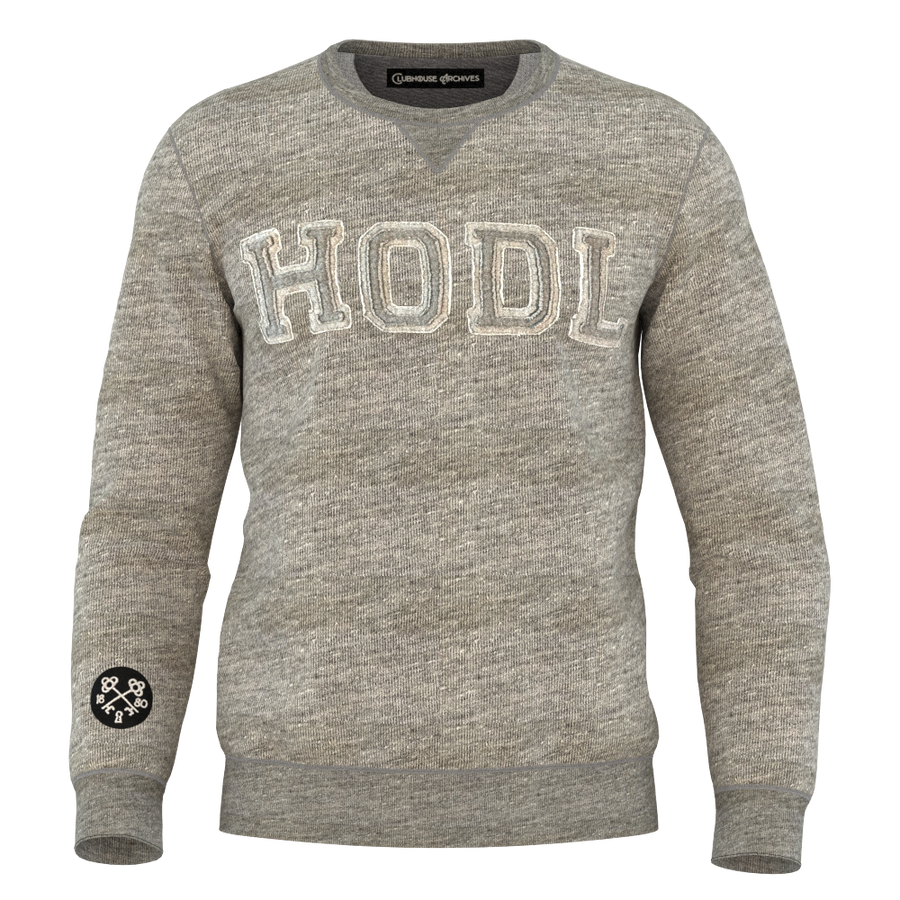 HODL Unisex Luxe Crewneck Pullover