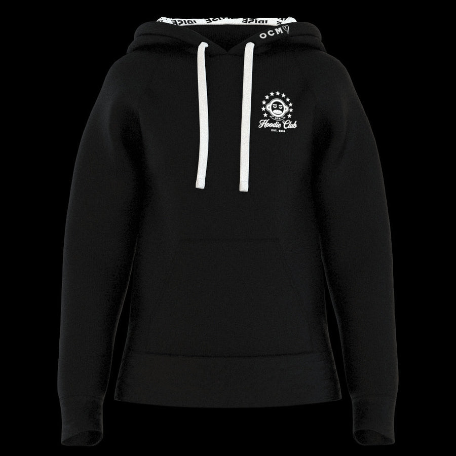 OCM Hooded Pullover - Women'S - Black & White -  CA Voting