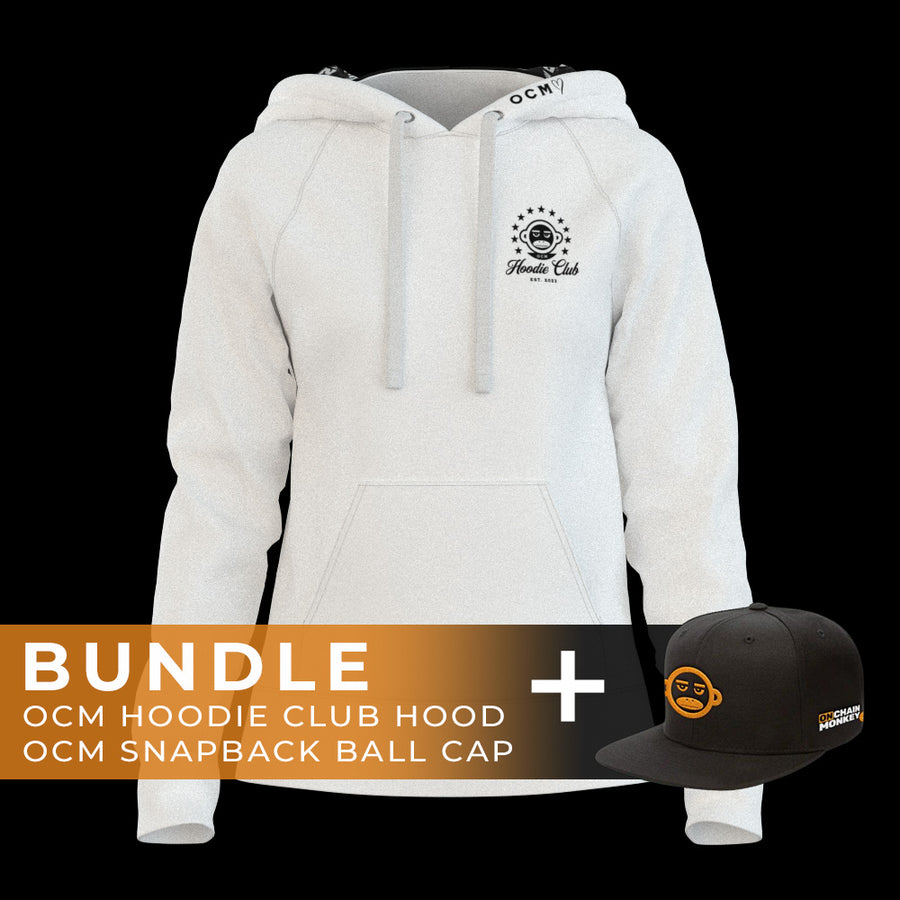 OCM Womens Hoodie Hat Bundle