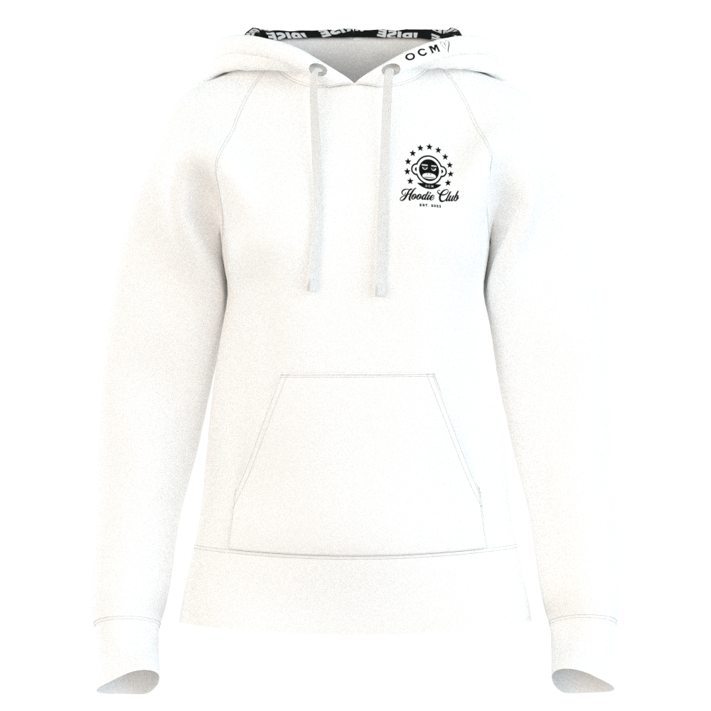 OCM Hooded Pullover - Women's - White & Black