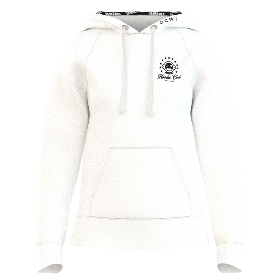 OCM Hooded Pullover - Women's - White & Black