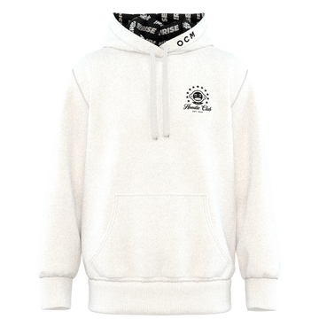 OCM Hooded Pullover - Men's - White & Black - CA Voting