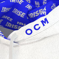 OCM Hooded Pullover - Men's - White & Blue