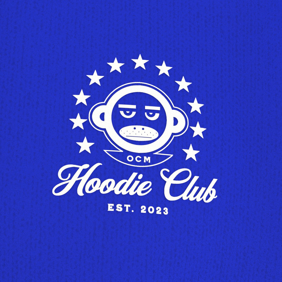 OCM Hooded Pullover - Women's - Blue & White